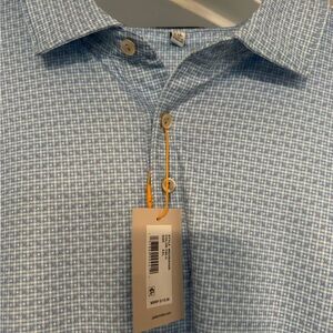 Peter Millar Blue Casual Polo Shirt